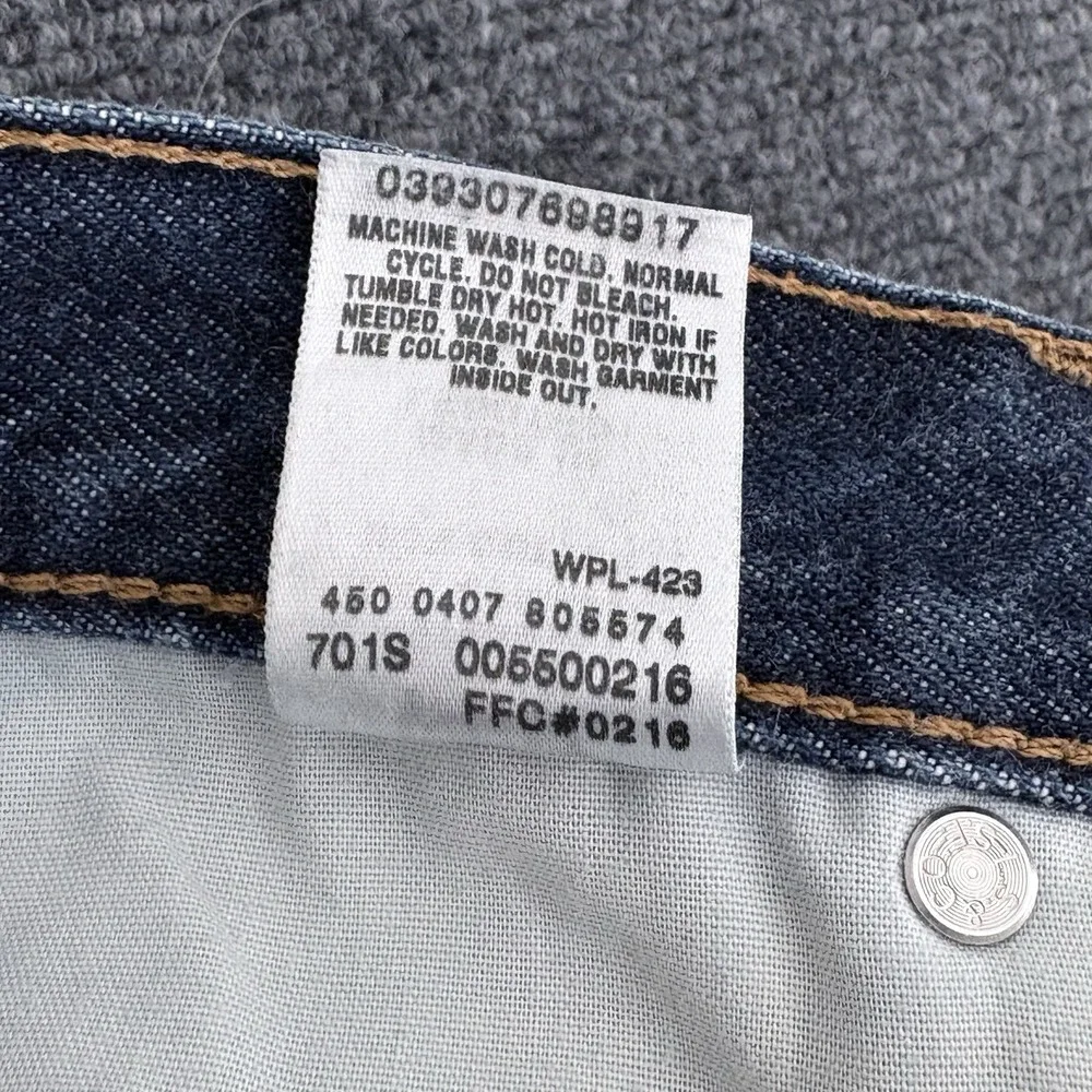 VINTAGE Levis Jeans Mens 38x32‎ Blue Denim Pants 550 Relaxed Red Tab Rodeo Y2K